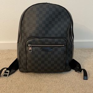 Graphite (Josh) Louis Vuitton backpack - like new.